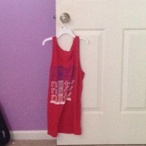 Kids red tank top